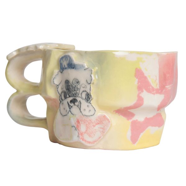 Big Dog Patchwork Cup