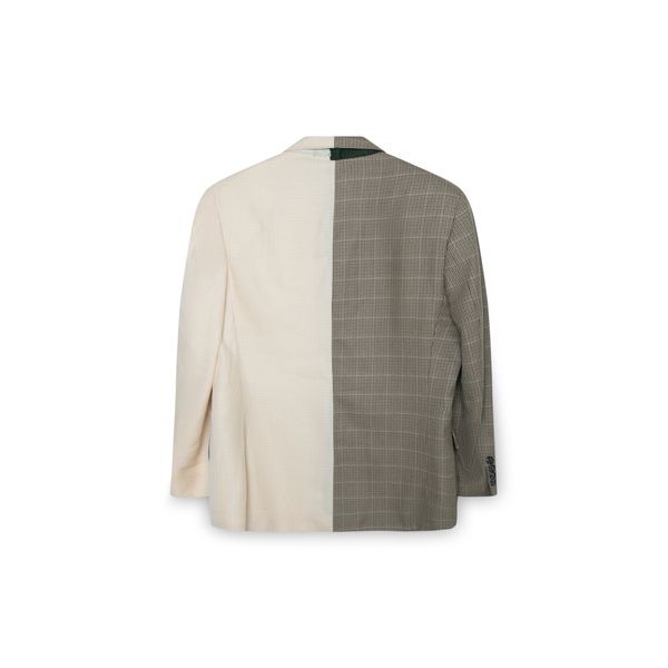 Two Way Blazer- Bone and Brown