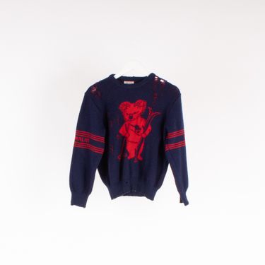 Jac-Tion Sportswear Destroyed Knitted Sweater