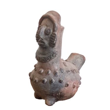 Chimu Culture Ceramic Effigy Vessel