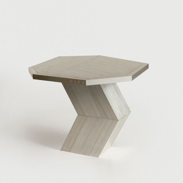 Aluminum Side Table