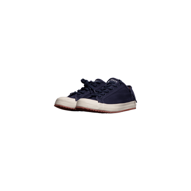 Posco Navy Canvas Sneakers