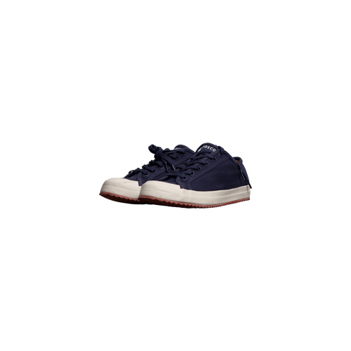 Posco Navy Canvas Sneakers