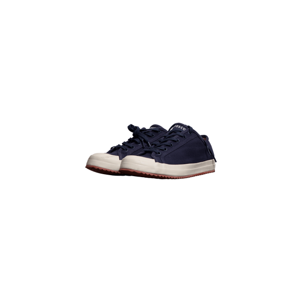 Posco Navy Canvas Sneakers