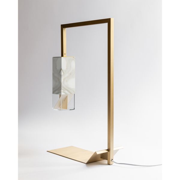 Lamp/Two Marble