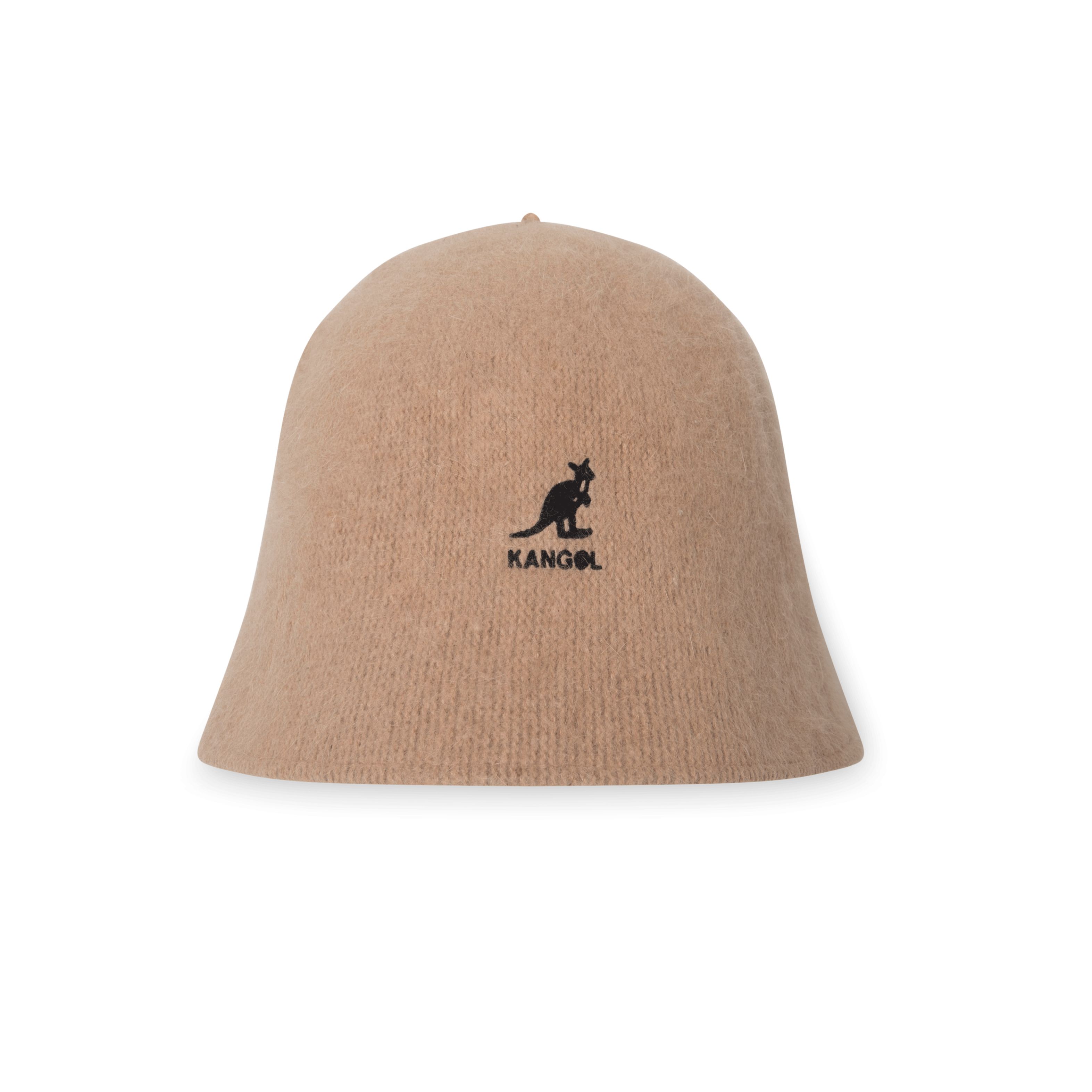 Kangol Fuzzy Beige Bucket Hat by Juliann McCandless | Basic.Space