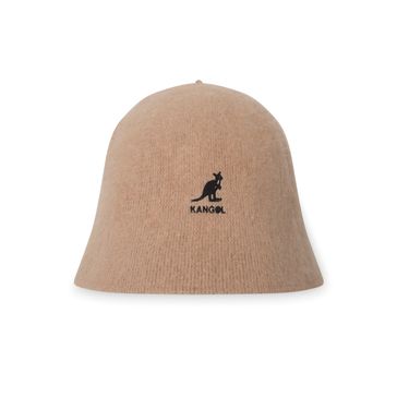 Kangol Fuzzy Beige Bucket Hat