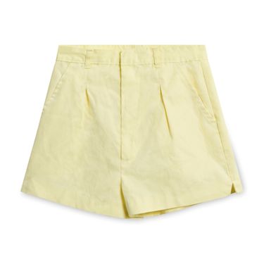 Vintage Light Yellow Shorts