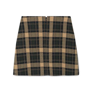 Reformation Plaid Miniskirt