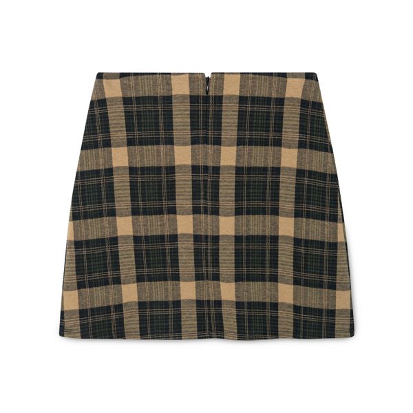 Reformation Plaid Miniskirt