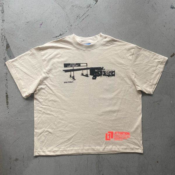 24 HR Crew Anniversary Shirt in Tan