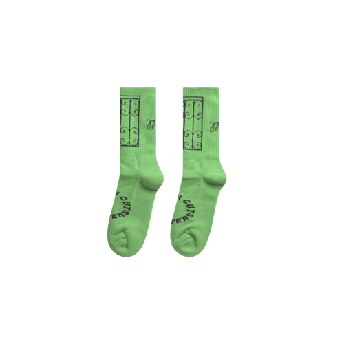 Garden Gates Socks - Green