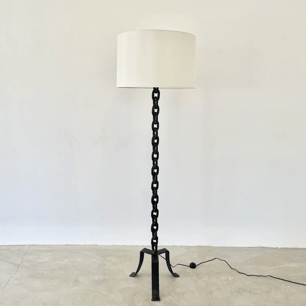Chain Link Floor Lamp