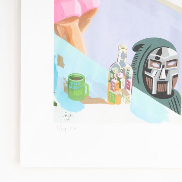 Jason Jagel x MF Doom Print