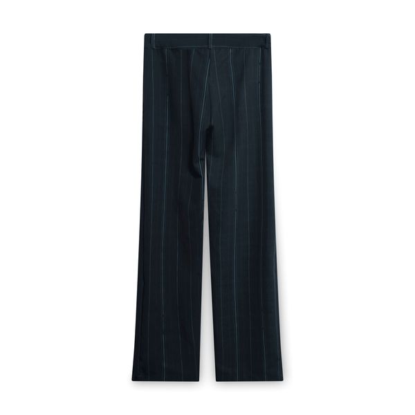 Pinstripe Pintuck Trouser