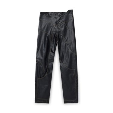 Barragán Black Leather Pants