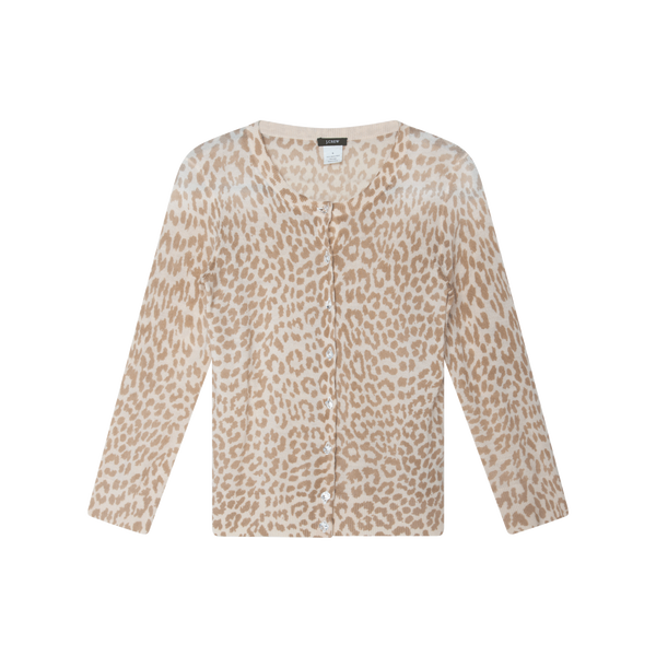 J.Crew Cheetah Print Cardigan