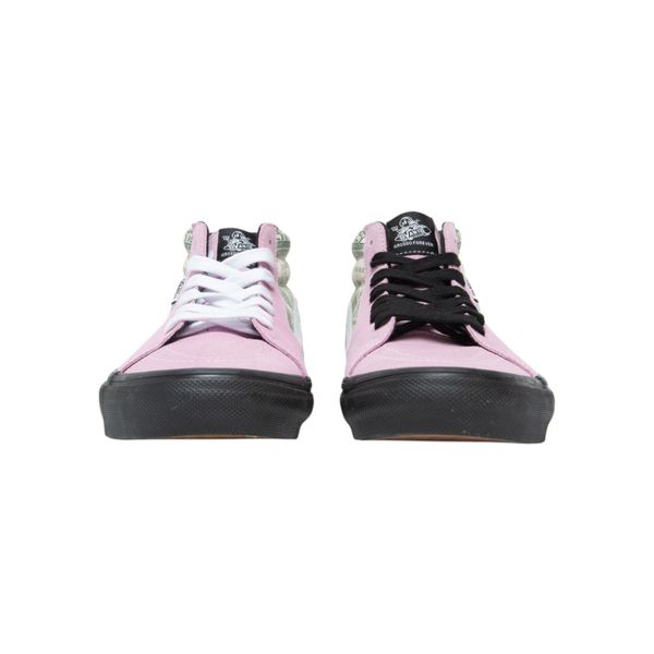 Supreme x Vans Grosso Mid in Dollar Bill Pink