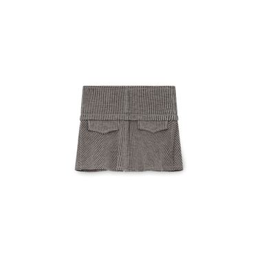 Vintage Isabel Marant Houndstooth Grey Mini Skirt