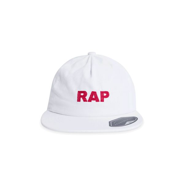 "Rap" White Painter Hat