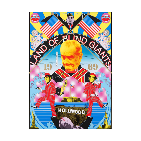 LAND OF THE BLIND GIANTS by Tadanori Yokoo, 1969-2013