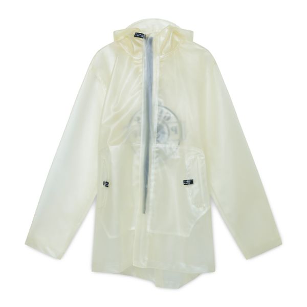 Guess x Places + Faces clear PVC raincoat