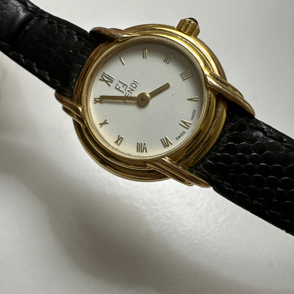 Black Fendi watch
