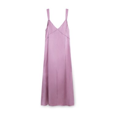 Reformation Pink Silk Midi Dress