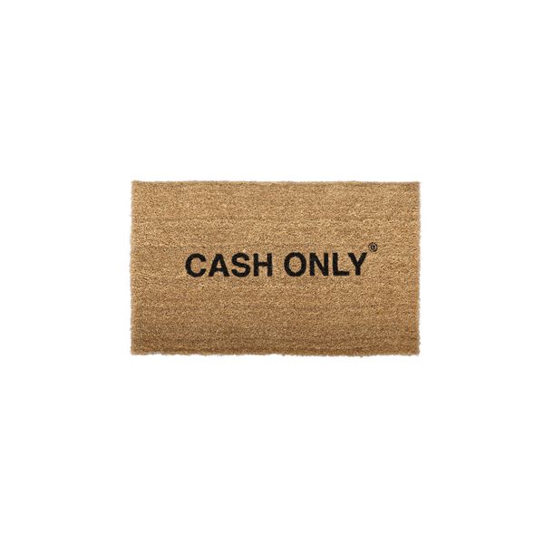 Small Cash Only Door Mat