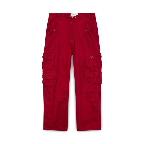 BVNY Red Cargo Trousers