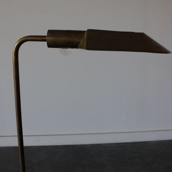 Cedric Hartman Brass Floor Lamp