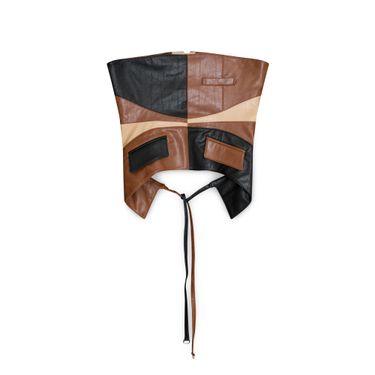 Kijun Brown Colorblocked Bustier
