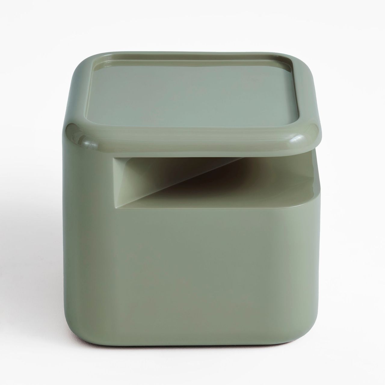 Square Module Table with Shelf Table by No-Ga Projects | Basic.Space
