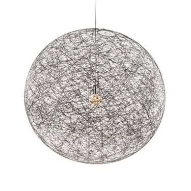 Black Random Pendant Light LED Large by Bertjan Pot for MOOOI, 2022