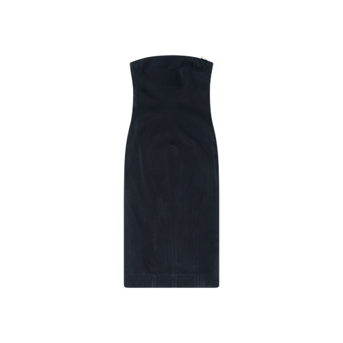 Cheap and Chic by Moschino Black Strapless Dress