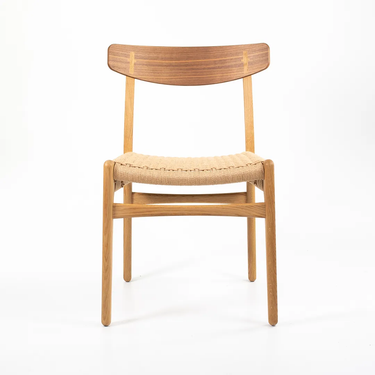 Walnut and Paper Cord Dining Chair by Hans Wegner for Carl Hansen, 2021