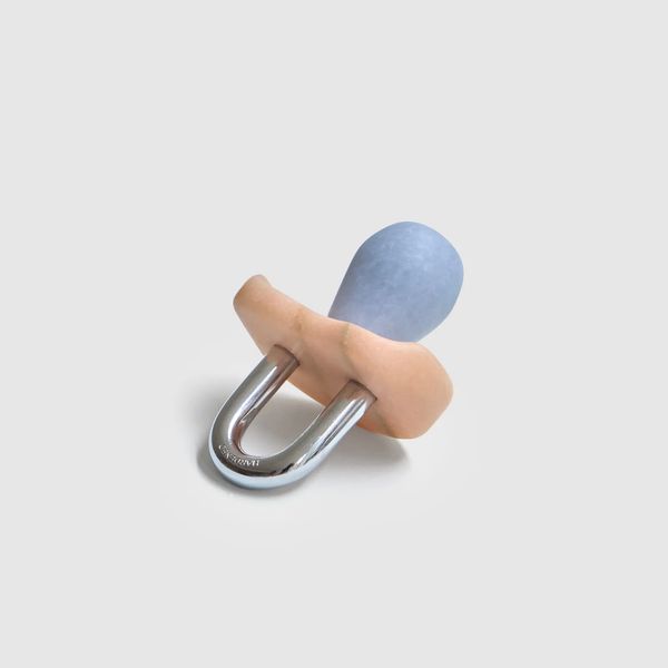 Pacifier (Pink/Blue) by Fin Simonetti, 2025