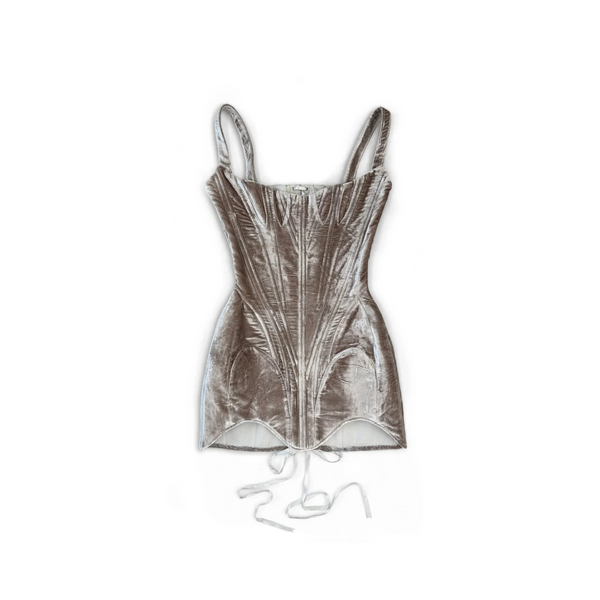 Shield Dress Gold