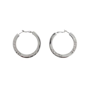 Hanger Inc Hoop Earrings - Silver