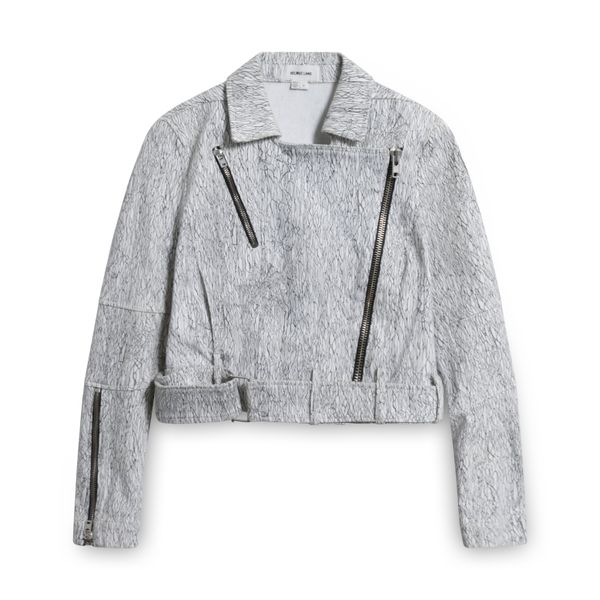 Helmut Lang Cropped Biker Jacket