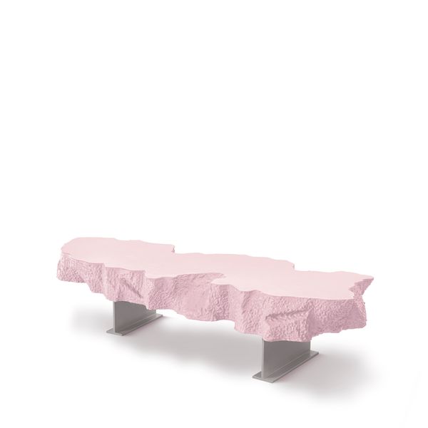 Broken Bench Pink by Snarkitecture, 2021