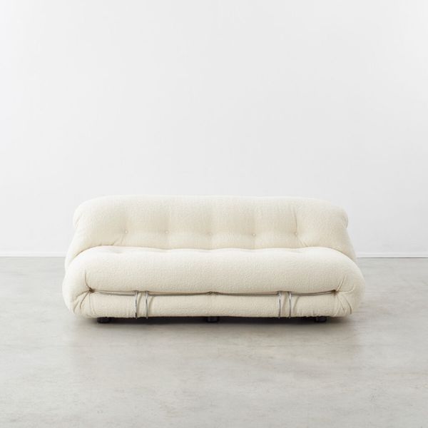 Afra & Tobia Scarpa Two-Seater 'Soriana' Sofa, Italy, 1970