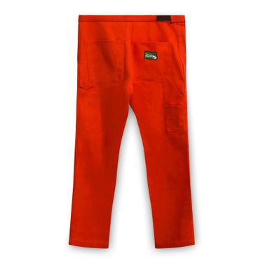 Braindead Velcro Carpenter Pants in Orange