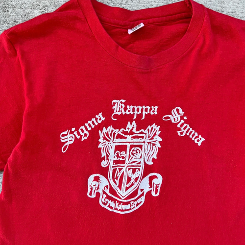 1970s Sigma Kappa Sigma Single Stitch Tee