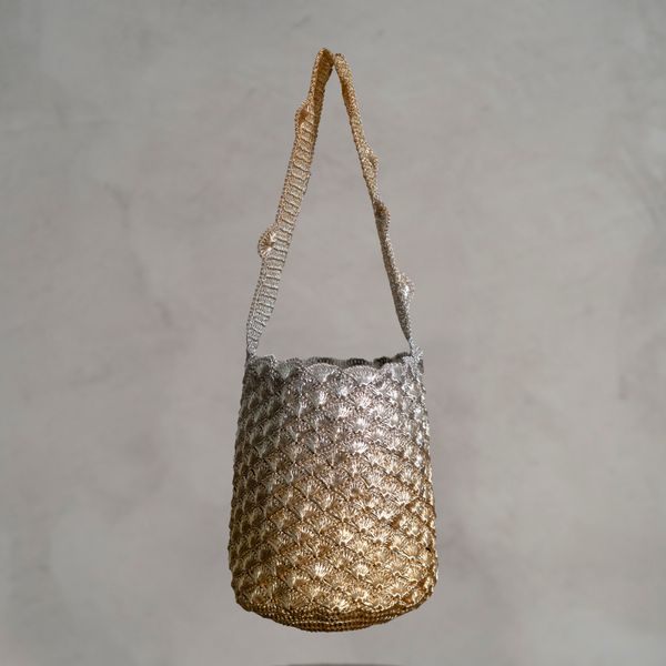 Kaia Seashell Short Strap Bag