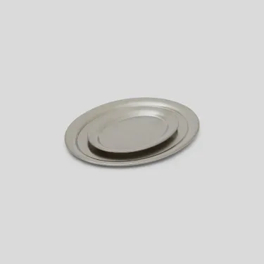 Stainless Steel Trays / Set Of 2