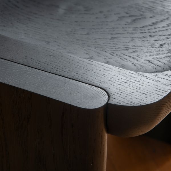 Nevers Stool (Black) by Don Cameron, 2022