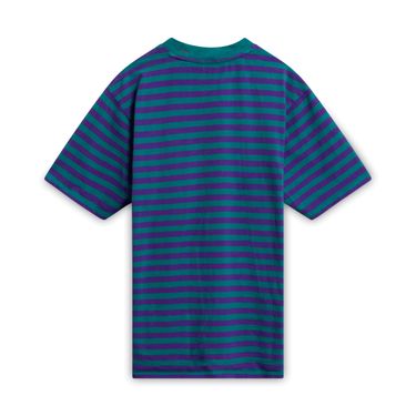 ASAP Rocky x Guess Jeans Striped T-Shirt - Purple/Green