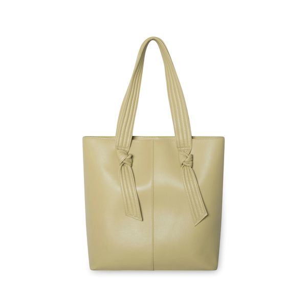 HVISK Dalca Lime Green Soft Vegan Leather Tote