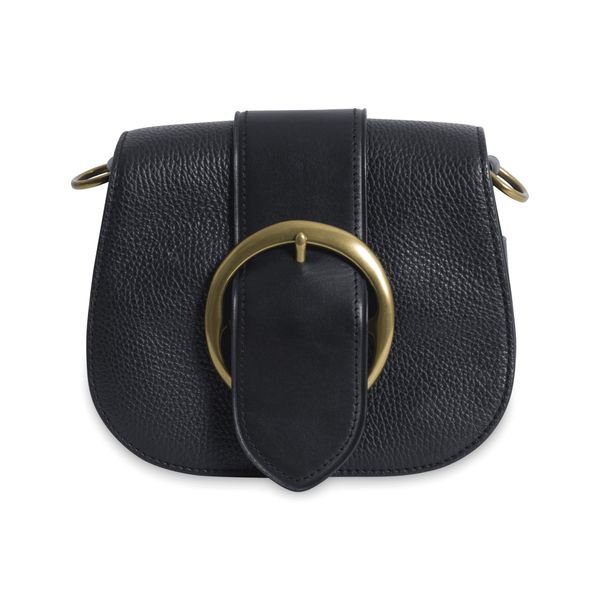 Polo Ralph Lauren Black Leather Crossbody